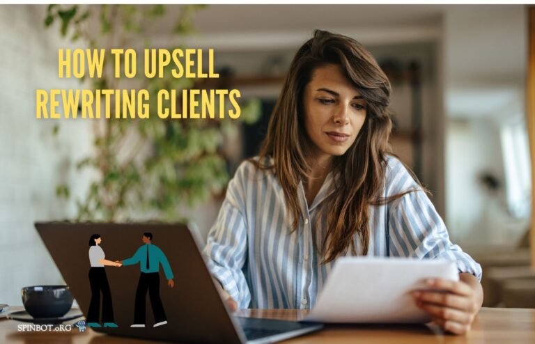 How to Upsell Rewriting Clients