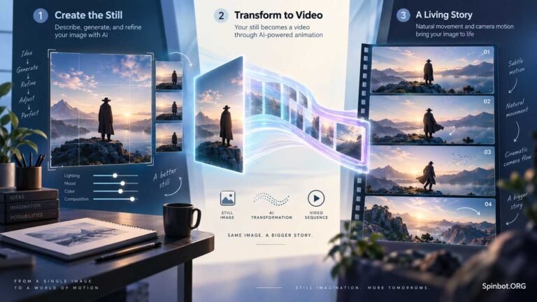 Nano Banana image animated into Veo video sequence